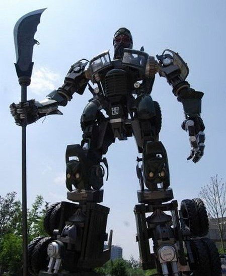 Estudiantes Chinos Crean Un Transformer Gigante