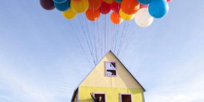 La casa de la película 'Up' en la vida real