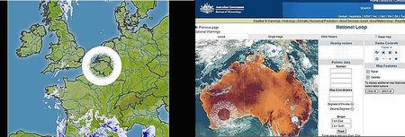 Un OVNI colosal fue capturado por un radar meteorológico