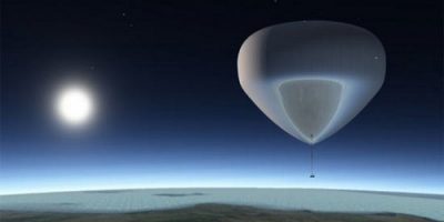 Tal vez en el futuro puedas ir al espacio en un globo gigante