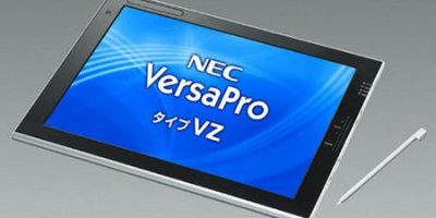 NEC VersaPro VZ, nuevo tablet de negocios de 12,1 pulgadas