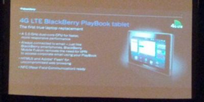 Blackberry Playbook 4G confirmado