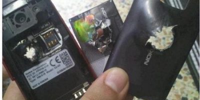 Nokia X2 detiene una bala y salva una vida en Siria