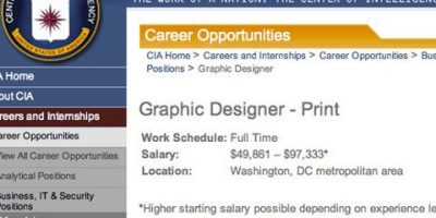 La CIA busca un agente con excelentes habilidades en Photoshop