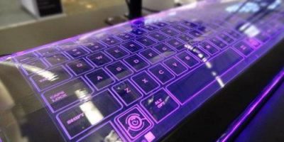 Luminae Glass Keyboard, un teclado muy llamativo