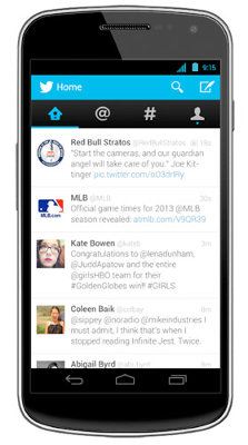 Twitter actualiza sus apps para iOS y Android