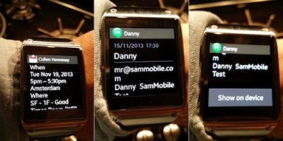 El Galaxy Gear ya puede mostrar las notificaciones completas de prácticamente cualquier app