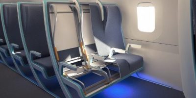 Morph: un asiento de avión que se adapta al tamaño del pasajero