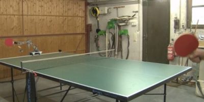 Este robot de seguro te ganaría en un partido de ping pong