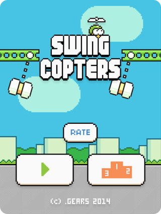 Swing Copters: lo nuevo del creador de Flappy Bird