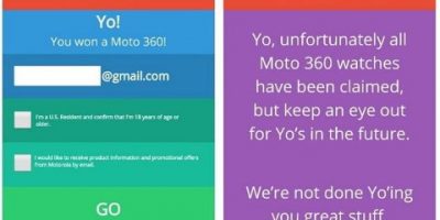 Un sorteo de 20 unidades del Moto 360 termina en desastre