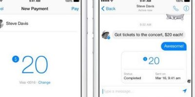 Facebook Messenger ahora te permite enviar dinero a tus amigos