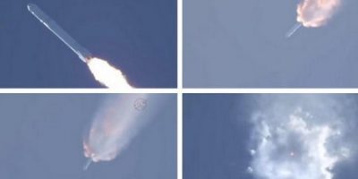 Explota el cohete Falcon 9 de SpaceX luego del despegue