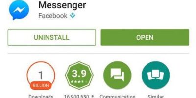 Facebook Messenger ya fue descargado más de 1000 millones de veces en Android