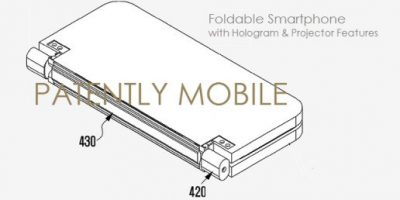 Samsung registra una patente para un smartphone con proyector