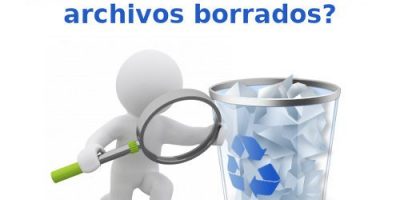 como recuperar archivos borrados