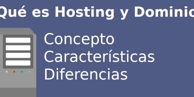 qué es hosting y dominio